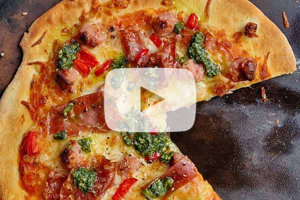 Hodgins Sausage Pizza Recipe